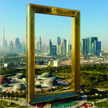 Navigating to the Dubai Frame
