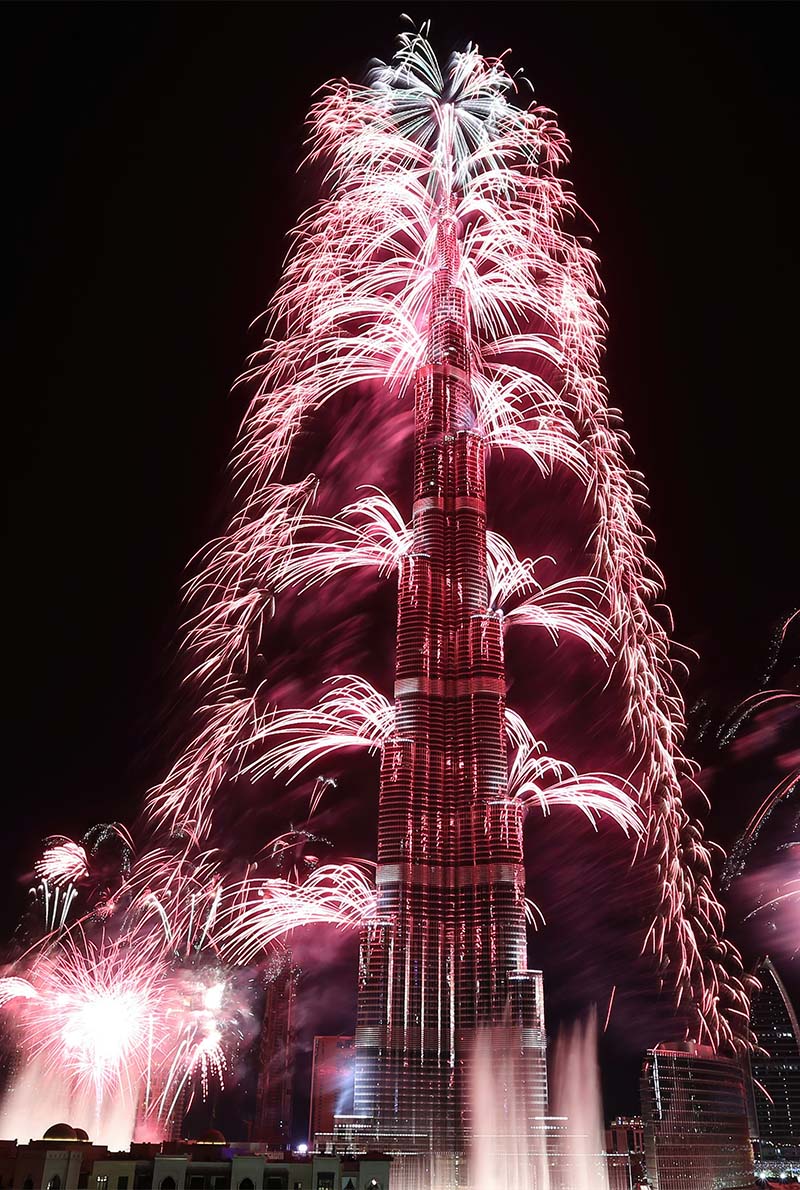 Unforgettable New Year's Eve Bash with Burj Khalifa Fireworks