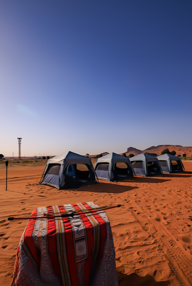 Overnight Camping at Mleiha Panoramic Lounge | Non-exclusive