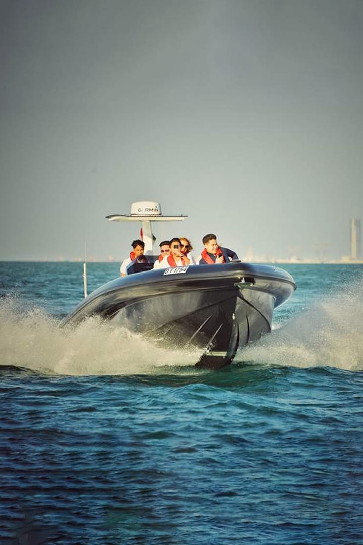 Black Boat Dubai Marina