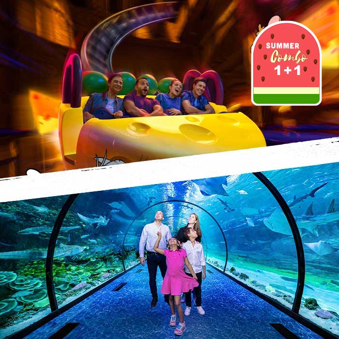 Yas Island 2 Park + The National Aquarium Abu Dhabi