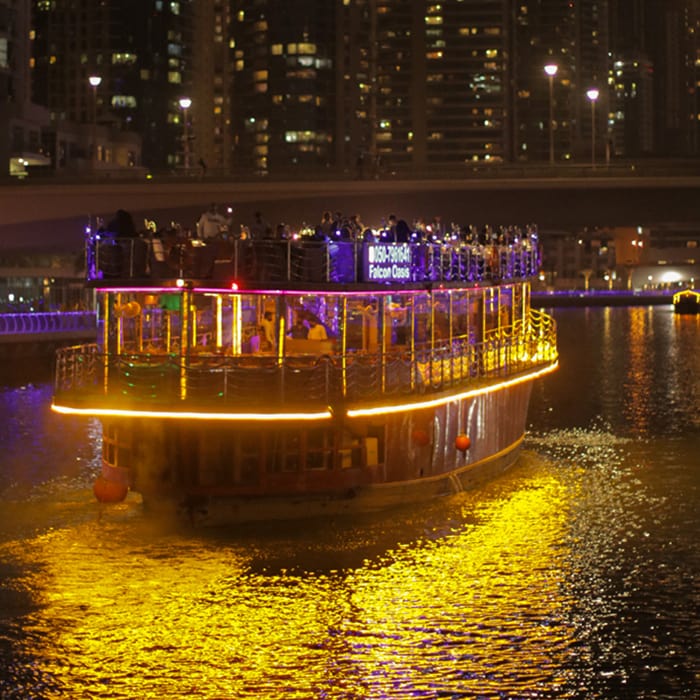 Navigating to the Dhow Cruise in Marina