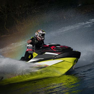 Navigating to the Jumeirah Luxury Jet Ski