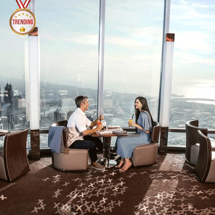 Burj Khalifa Ticket + The Cafe