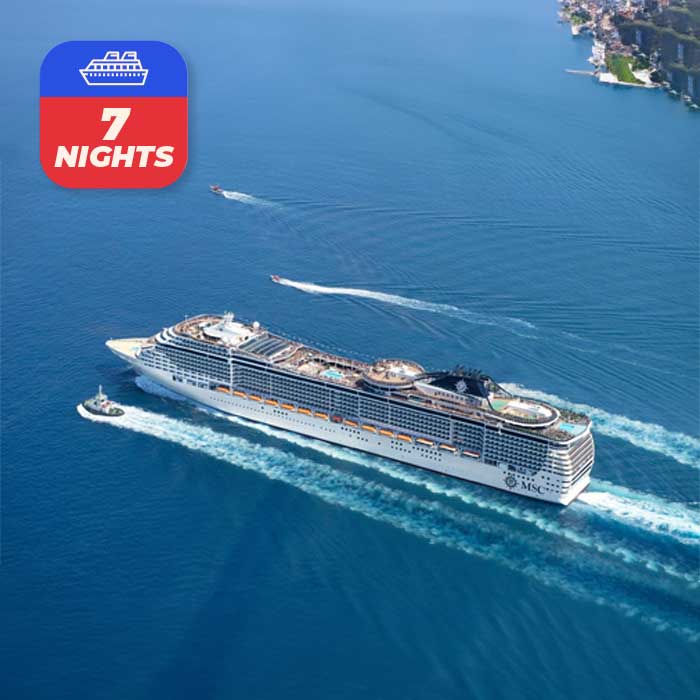 Msc Euribia :Arabian Nights: 7-Night Cruise from Dubai