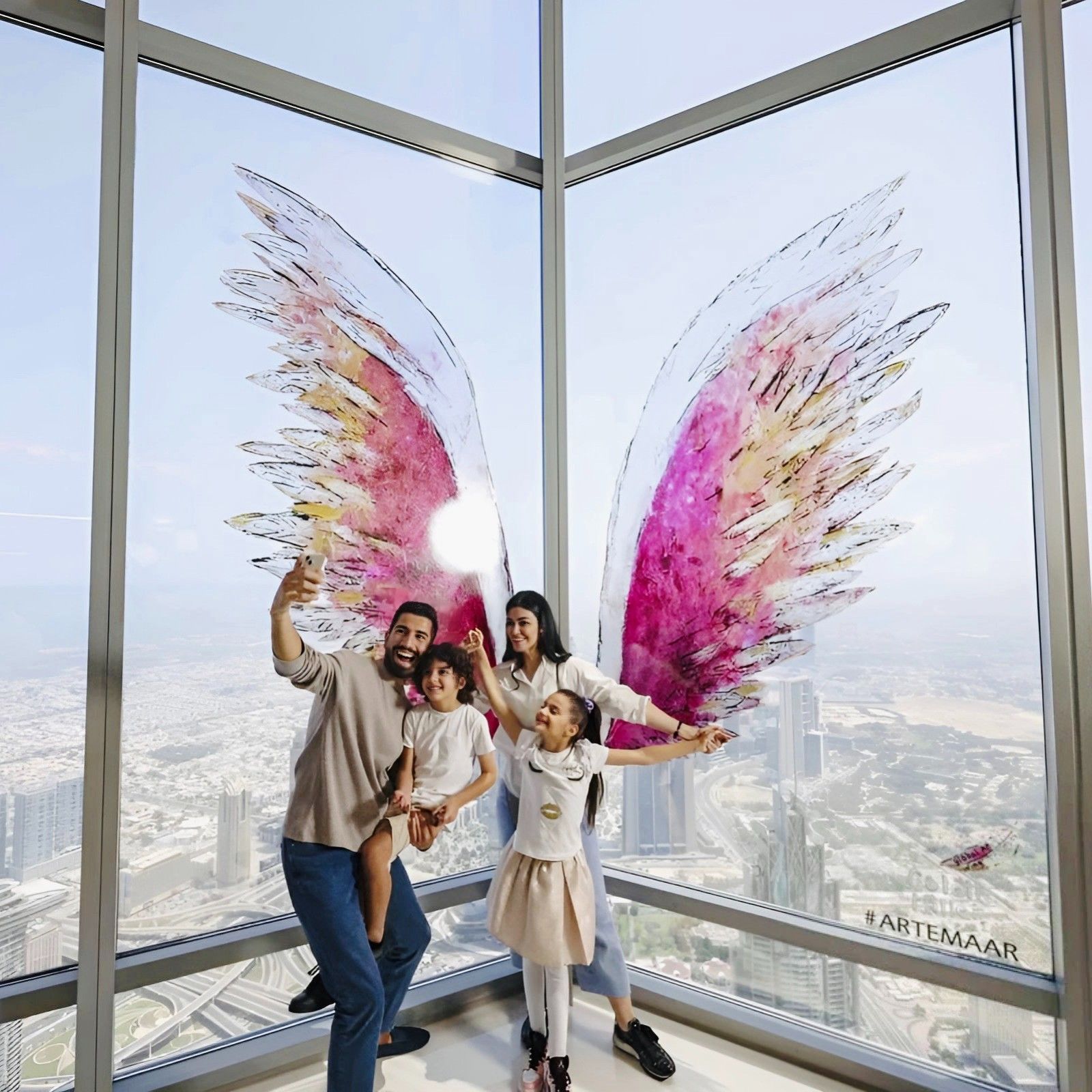 Navigating to the Burj Khalifa, At The Top Gold (Level 148)