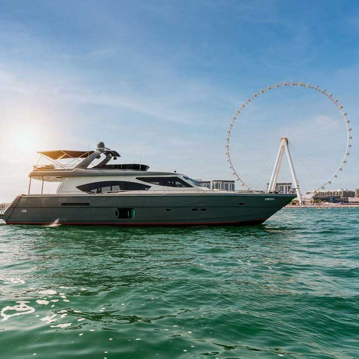 Navigating to the MNH Yacht Dubai