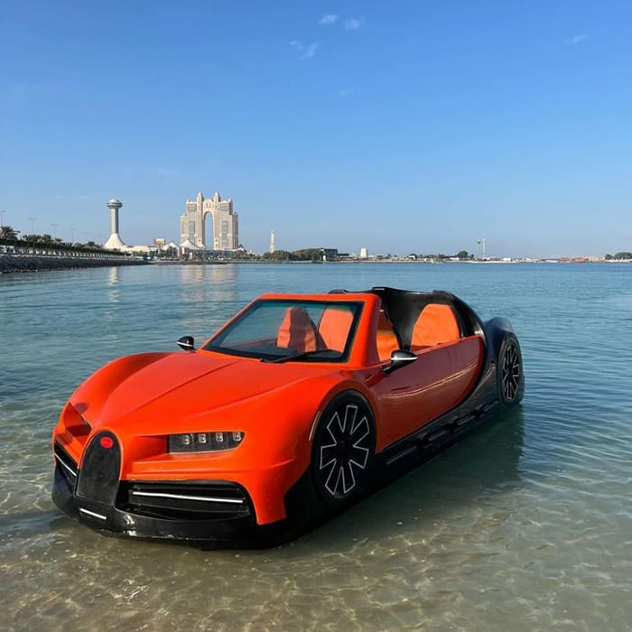 Jet Car in Abu Dhabi