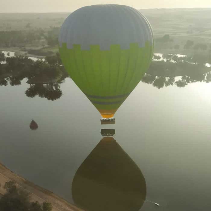 Navigating to the Maha Hot Air Balloons