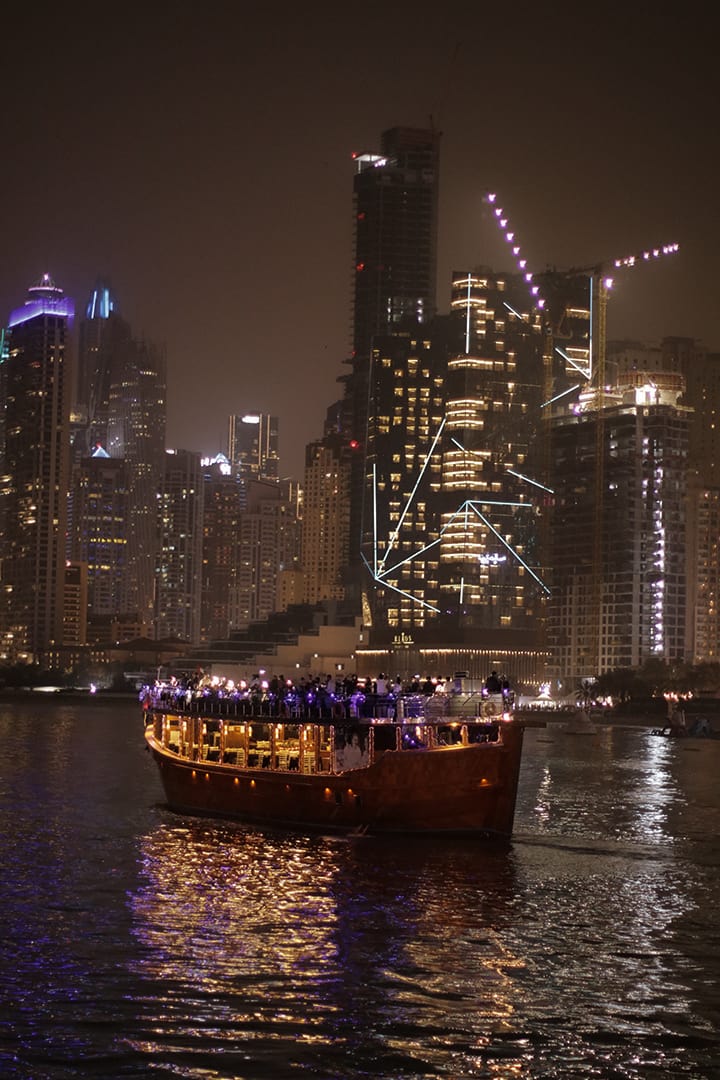 falcon oasis dhow cruise dubai marina