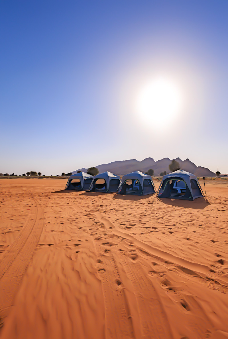 Overnight Camping at Mleiha Panoramic Lounge | Non-exclusive