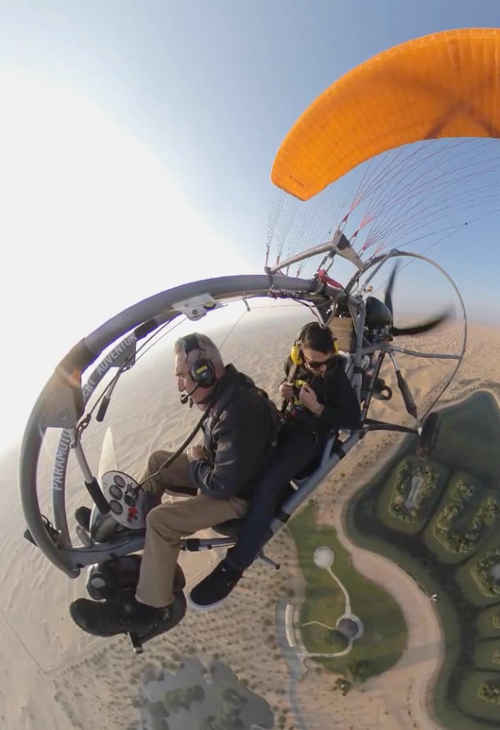 Paramotor Desert Adventure dubai