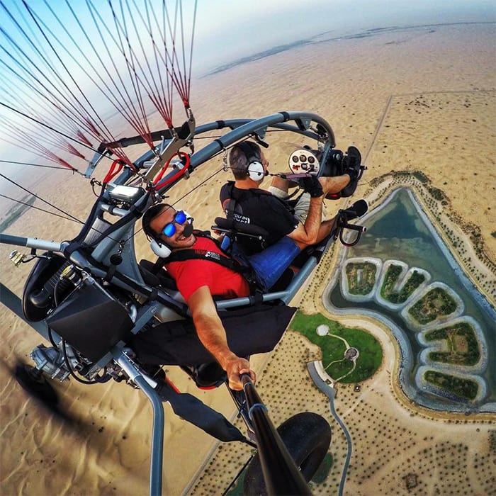 Paramotor Desert Adventure dubai