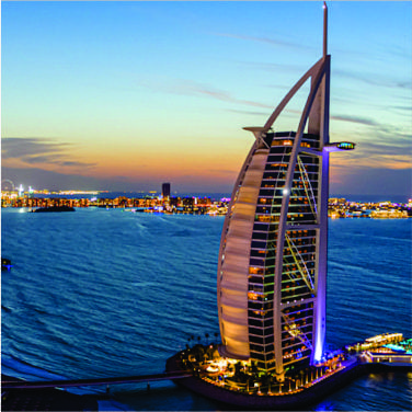 Navigating to the Burj Al Arab