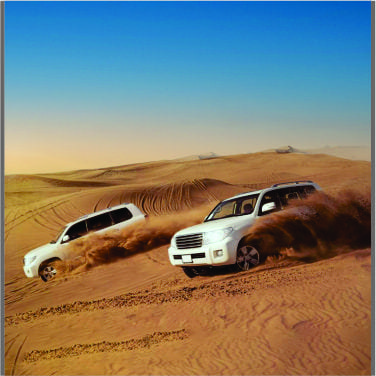 Navigating to the Adventure Desert Safari Dubai