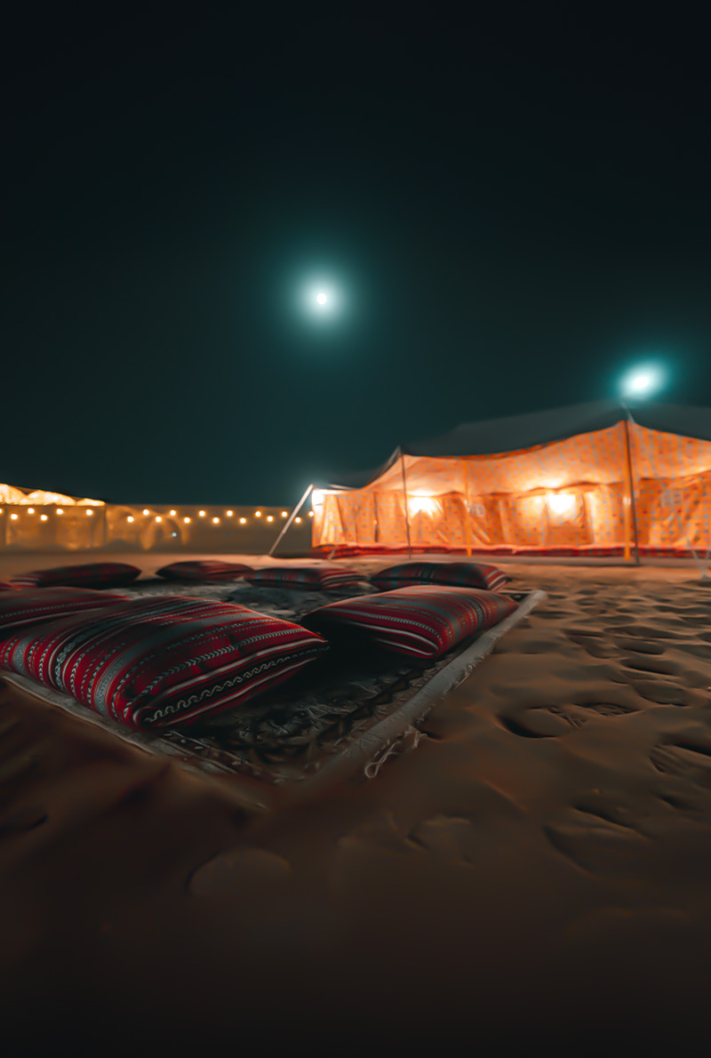 Overnight Camping at Mleiha Panoramic Lounge | Non-exclusive