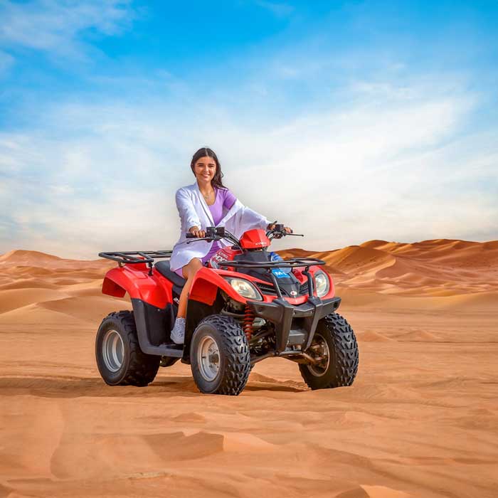 Morning Desert Safari with Quad bike