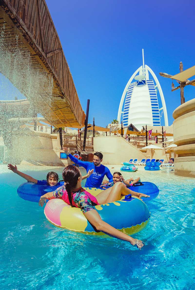 Wild Wadi Waterpark + Dubai Frame + 3 hours Yacht to Swim, Tan & Sightseeing