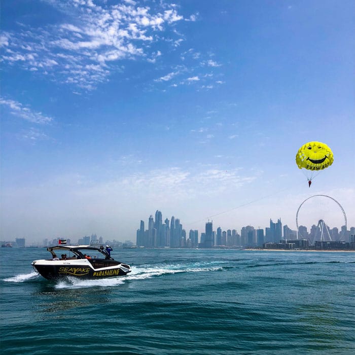 Parasailing in Jumeirah