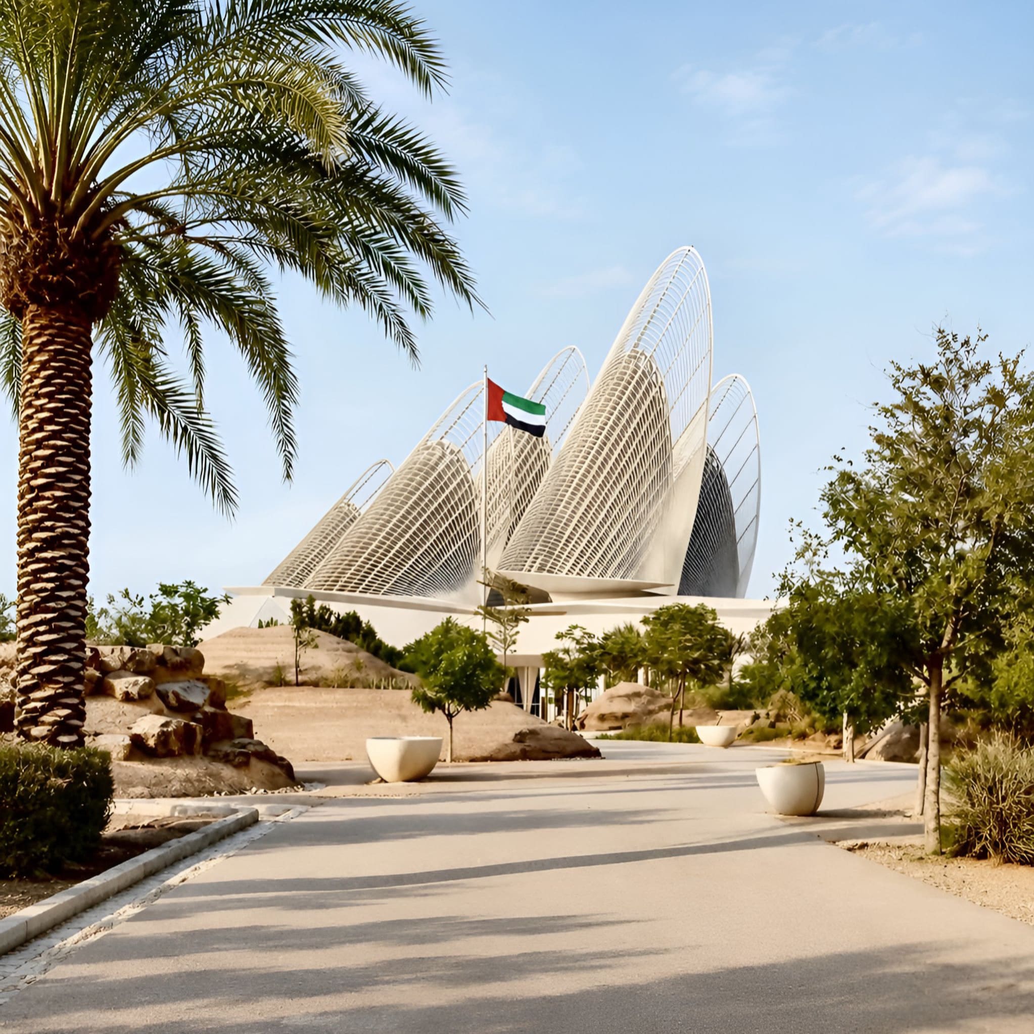 Navigating to the Zayed National Museum