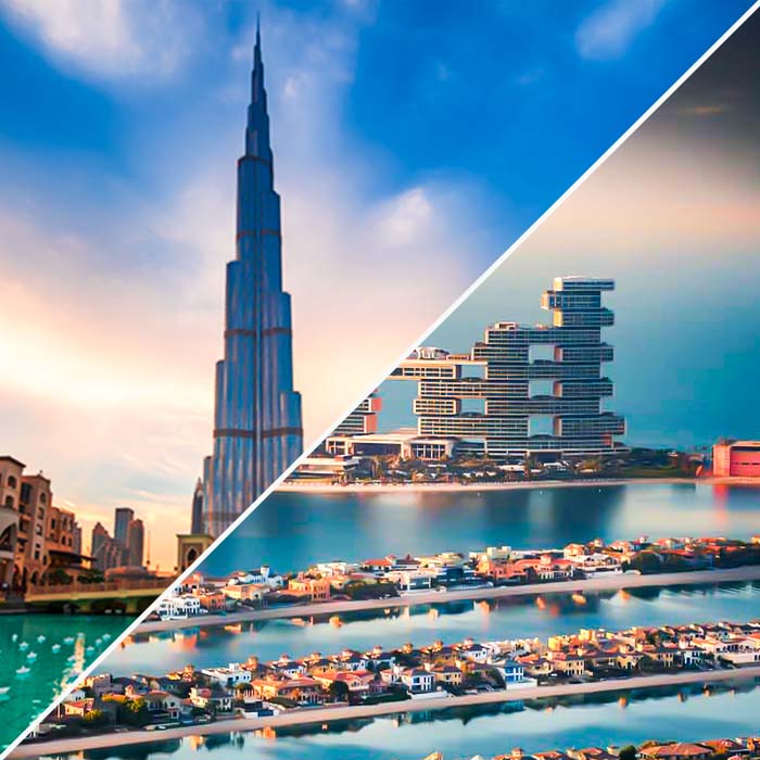 The View at The Palm + Burj Khalifa At The Top Tickets