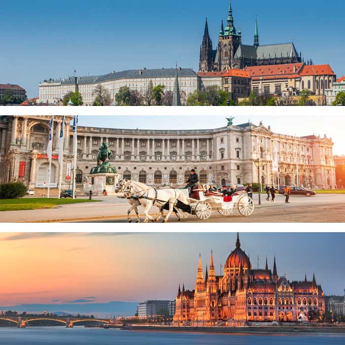 Prague & Vienna & Budapest