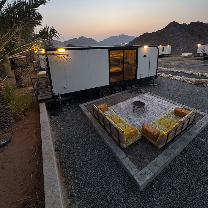 Navigating to the The Out Resort - Over Night Camping in Hatta