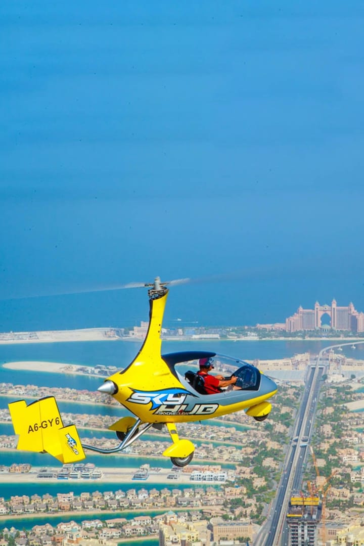 Gyrocopter Flight in Dubai