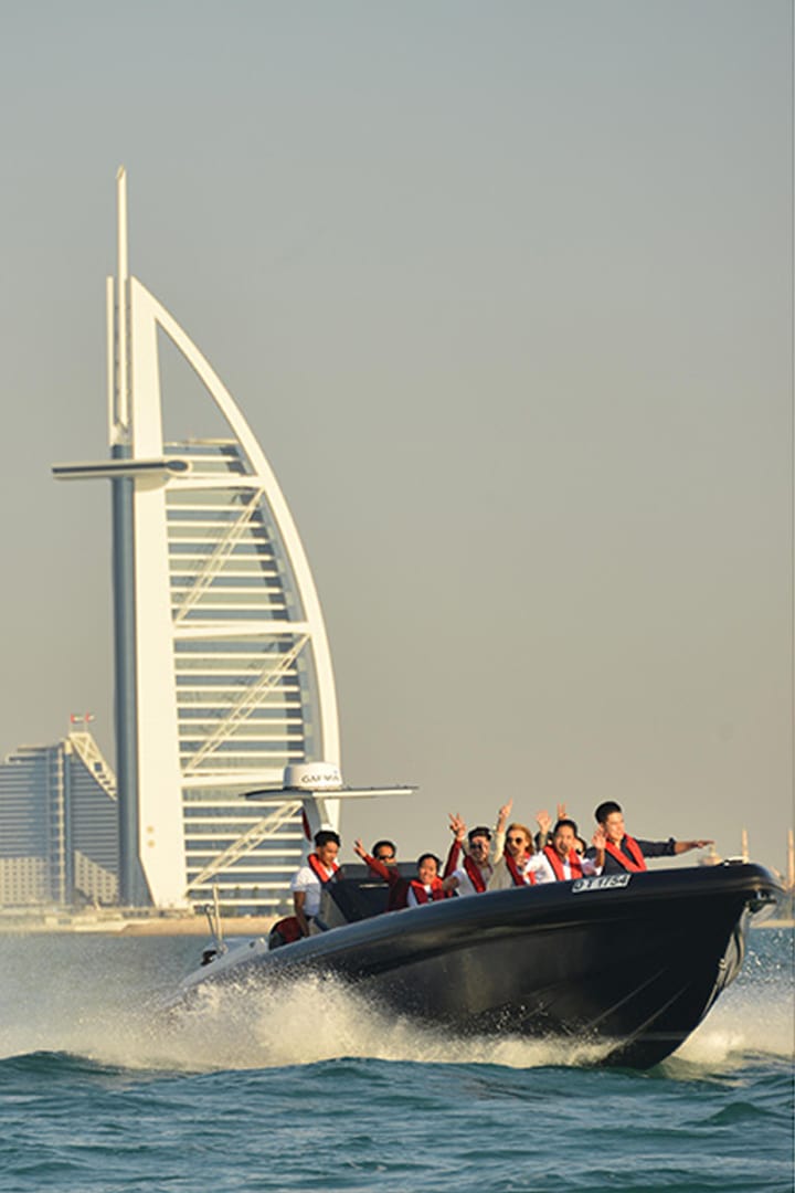 Black Boat Dubai Marina