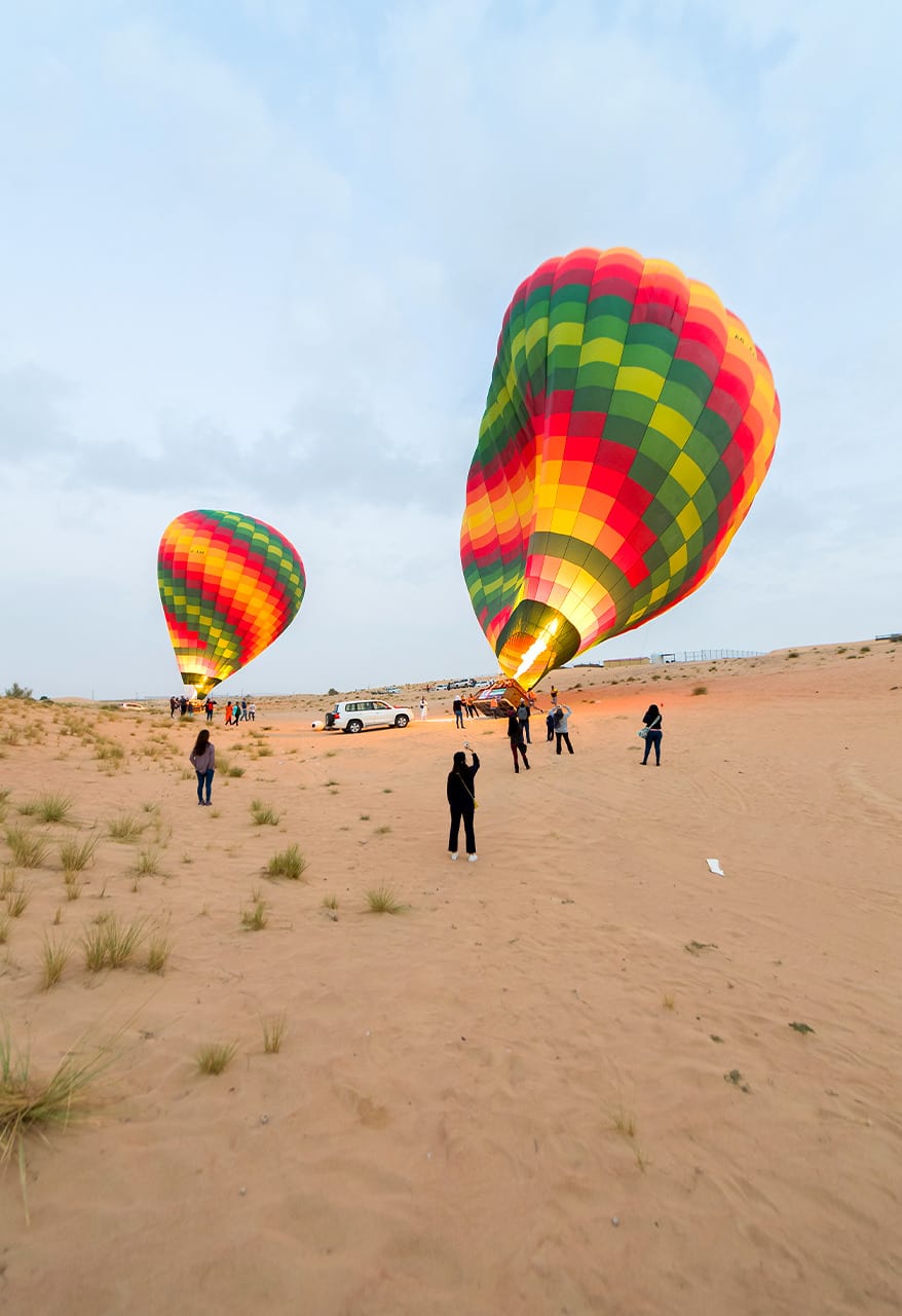 SINDBAD Hot Air Balloon Dubai