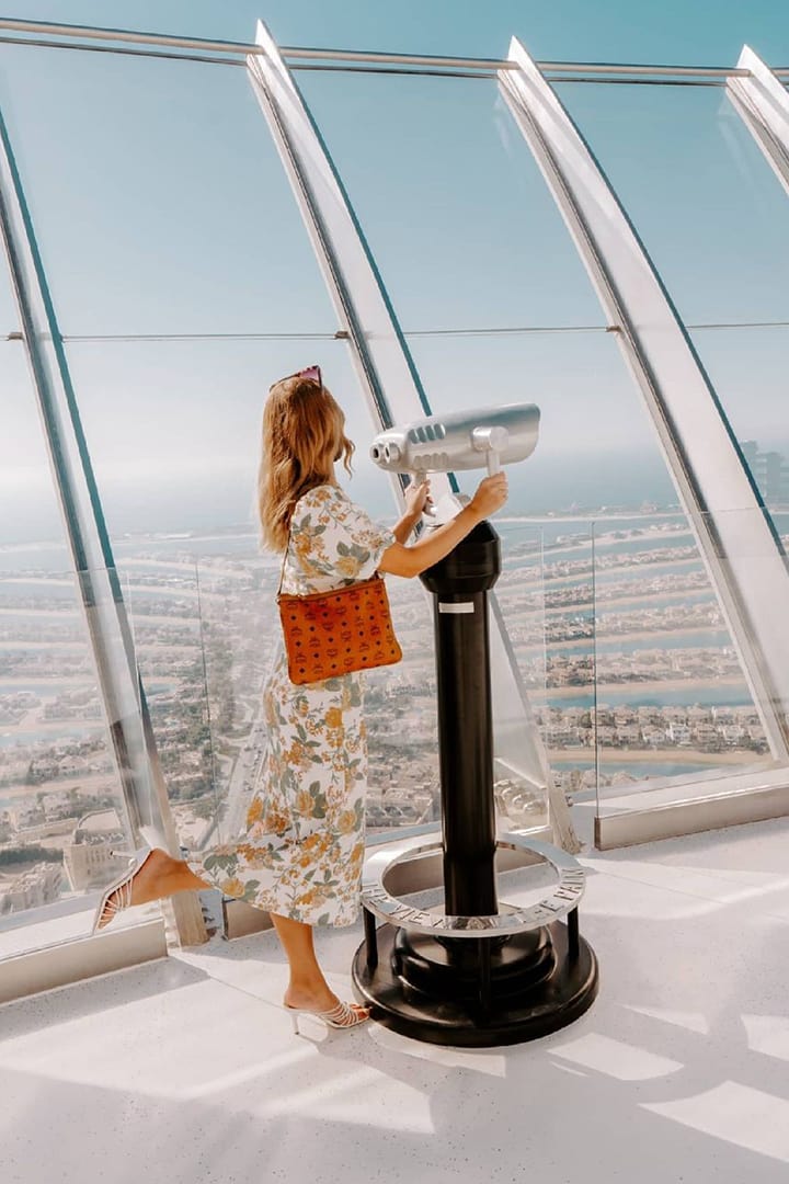 Enjoy the 360 Panoram view at the Observation Deck