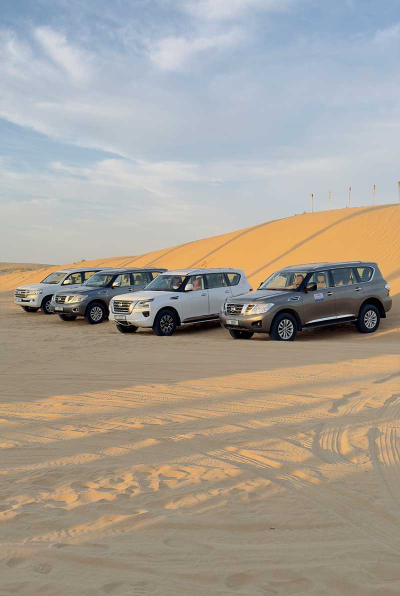 4X4 Luxury Pick Up and Drop Off Desert Safari