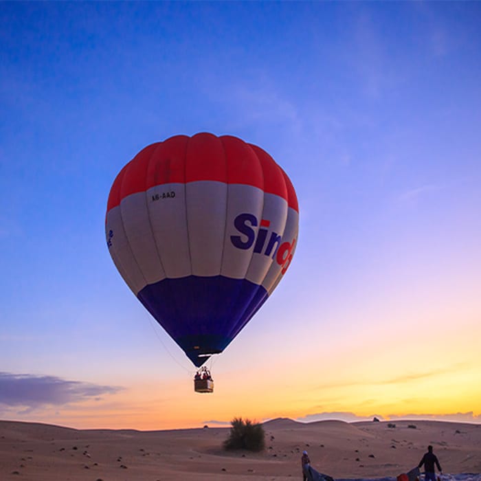 SINDBAD Hot Air Balloon Dubai