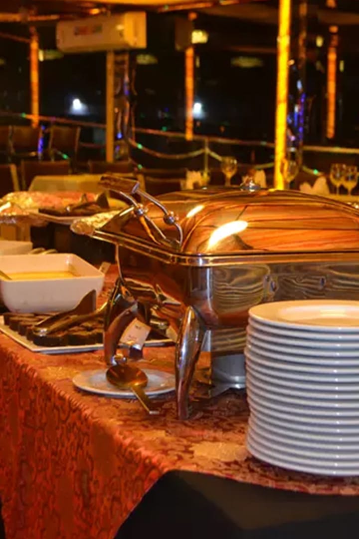 Falcon Oasis Dhow Cruise Dubai Dinner Buffet