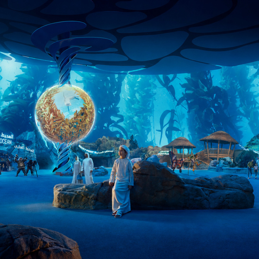 Navigating to the SeaWorld Abu Dhabi