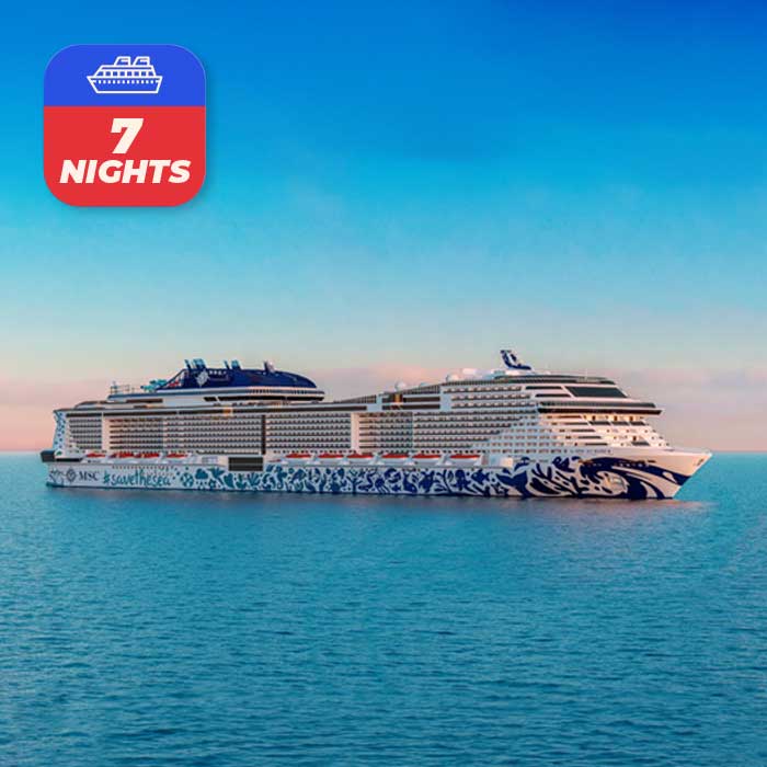 MSC Euribia :Arabian Gulf Oasis: 7-Night Luxury Cruise