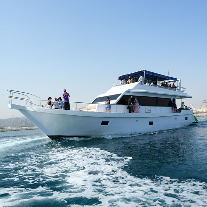 Navigating to the Fujeirah dibba