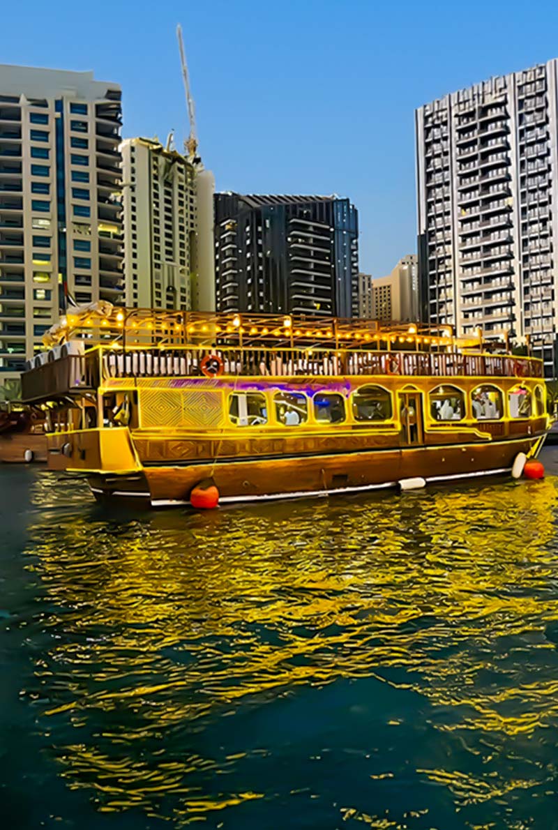 Dubai Marina: New Year's Eve on the Water