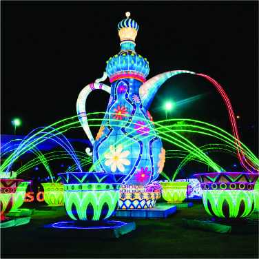 Dubai Garden Glow